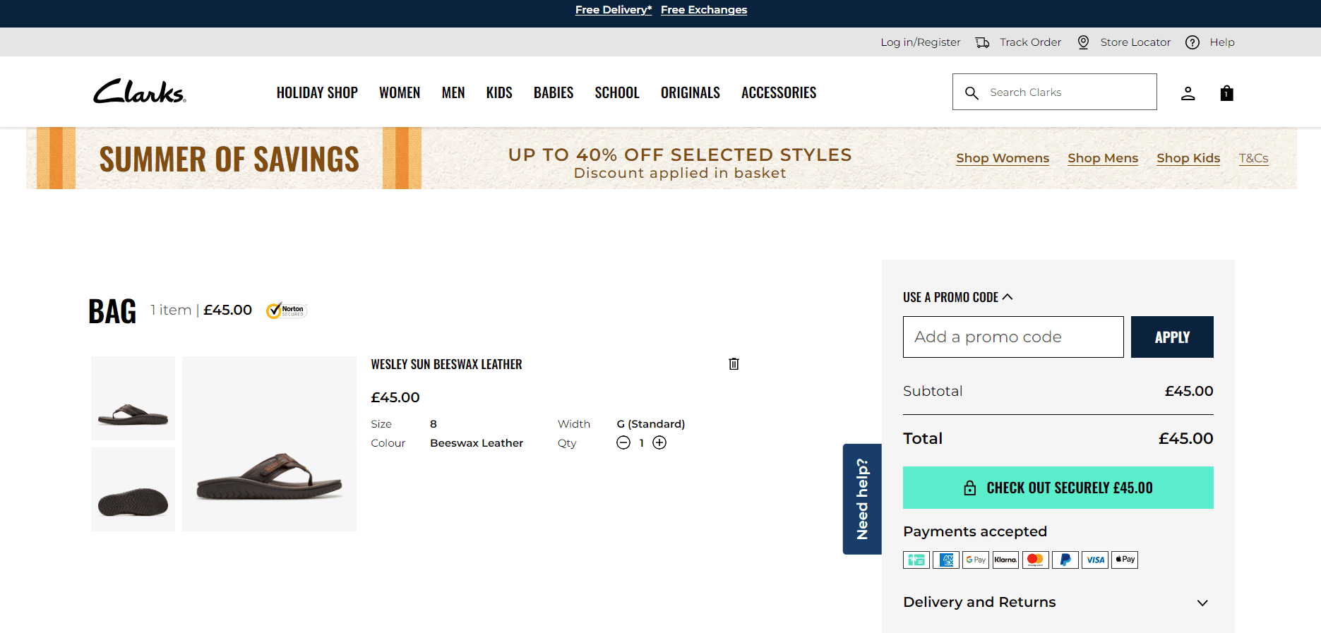 How to apply Clarks USA coupon code